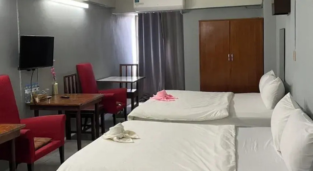 Номер Deluxe โรงแรมวินบางนา Win Bangna Hotel