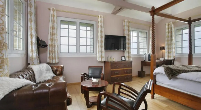 Полулюкс с видом на море The Originals Hôtel Le Cise Restaurant Chambres et Suites