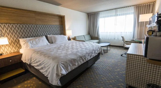 Номер Standard Wyndham Flint MI Grand Blanc Bishop Airport Conference Ct