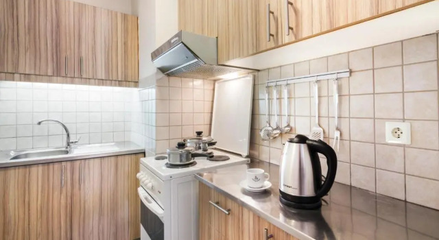 Апартаменты Standard с 2 комнатами с частичным видом на море Marina Alimos Hotel Apartments