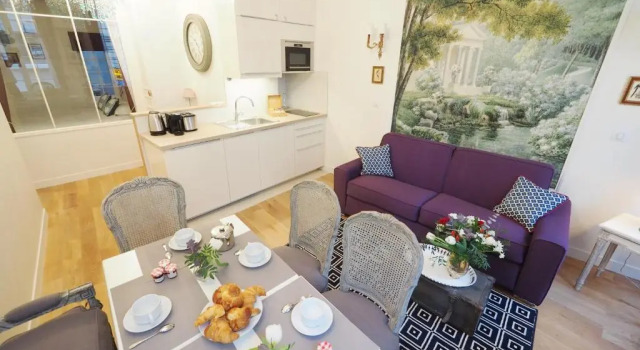 Апартаменты Louvre Opera Classic ChicSuites