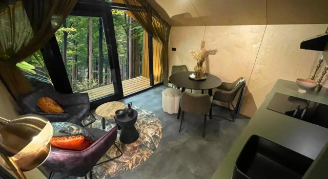 Diamond Suite in the woods