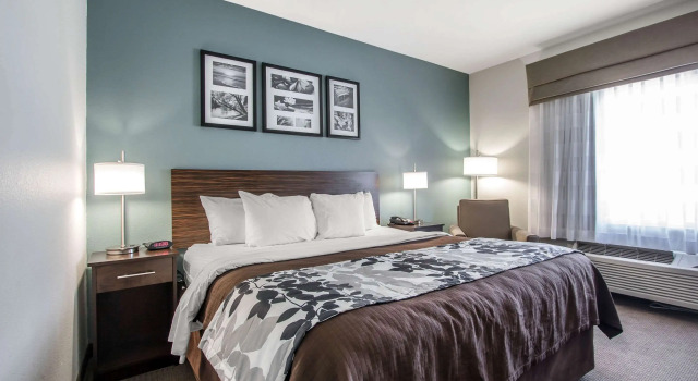 Standard Doppel Zimmer Sleep Inn & Suites