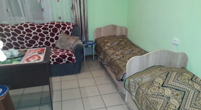 Кровать в общем номере c 1 комнатой Парус