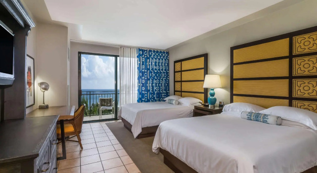 Четырёхместный номер Standard с видом на океан Wyndham Grand Rio Mar Rainforest Beach and Golf Resort