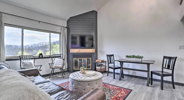 Pool Access & Balcony: Mtn-view Gatlinburg Condo