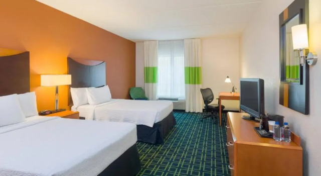 Четырёхместный номер Standard Fairfield Inn & Suites Lock Haven