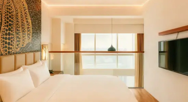 Люкс Business Meisu • Flower Hot Spring Hotel (Wuhu Pedestrian Street Binjiang Branch)