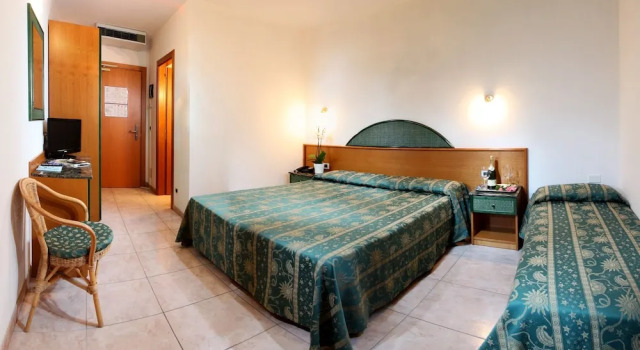 Трёхместный номер Superior с балконом Hotel Mediterraneo