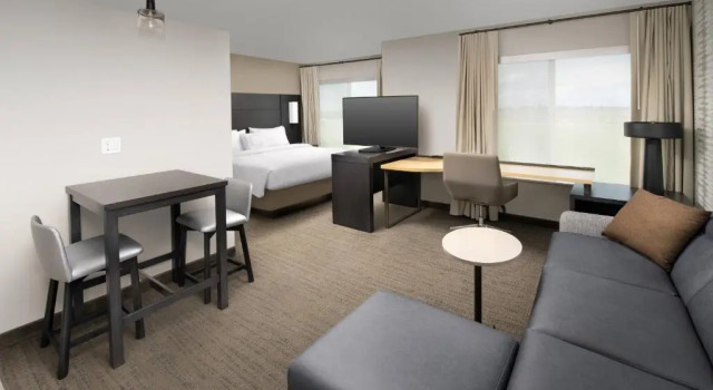 Двухместная студия Residence Inn by Marriott Modesto North