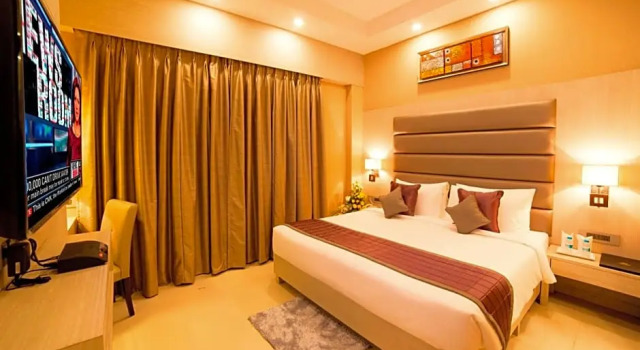 Двухместный номер Deluxe с красивым видом из окна Golden Tulip Salt Lake City Kolkata