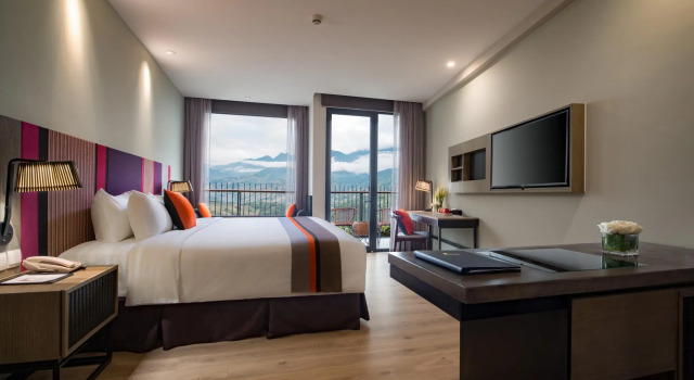 Двухместный номер Deluxe с видом на сад Paos Sapa Leisure Hotel