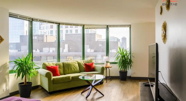 ENVITAE 3BR Spacious Lux Skyview Of Navy Pier, Забронировать Отель Отели Чикаго с бассейном, рядом с Школа права Северо-Западного университета, Бассейн