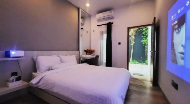 Habitación doble Estándar con vista al jardín Cabin15 - Syariah