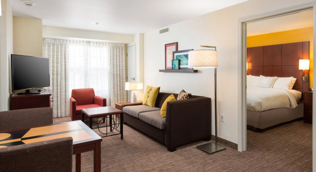 Люкс с 2 комнатами Residence Inn by Marriott Springfield Old Keene Mill