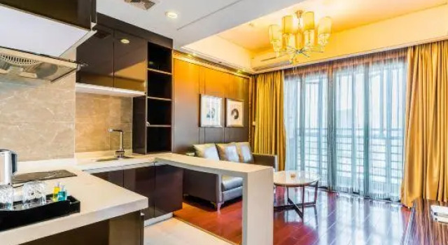 Люкс Deluxe Wantong International Apartment Hotel