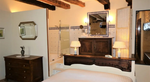 Номер Prestige Hôtel de la Ferme Lamy
