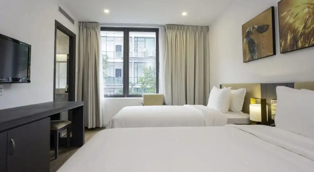 Двухместный номер Deluxe с видом на город Calista Sai Gon Hotel