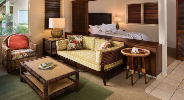 Номер Standard с 2 комнатами с видом на сад Hanalei Colony Resort
