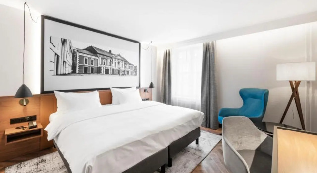 Двухместный номер Superior с балконом Mercure Klaipėda City Hotel, Meetings, Events, Restaurant & Bar - Accor Group