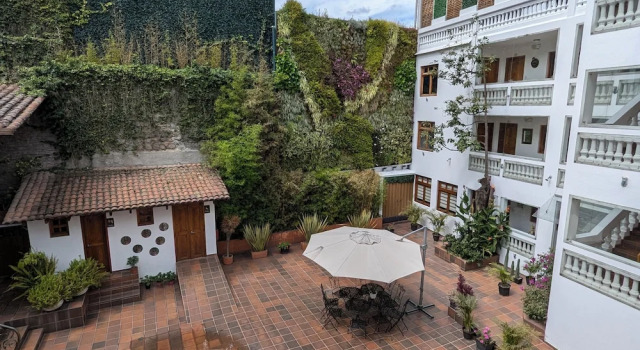 Люкс с видом на сад Vista del Angel Hotel Boutique