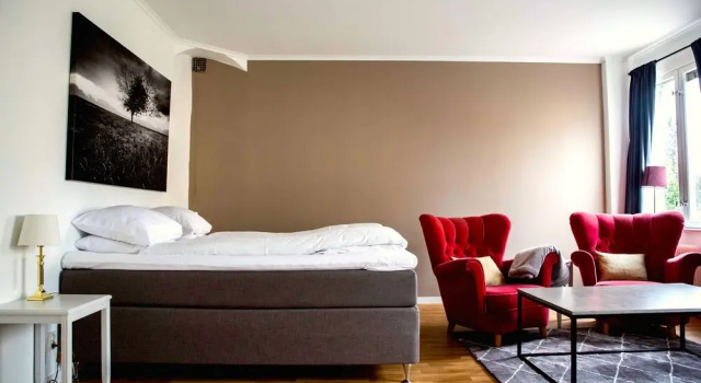 Апартаменты Standard c 1 комнатой Eksjö Stadshotell Annex