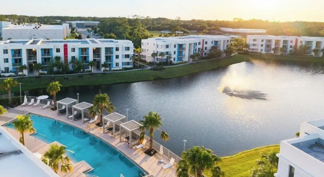 Апартаменты Daytona 3BR Getaway Pool, Gym, Pet Friendly