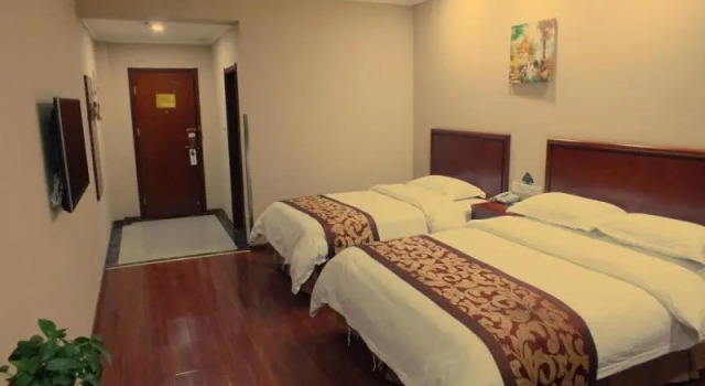 GrreenTree Inn HeBei ZhangJiaKou KangBao County HuiNong Whole-sale Vegetable Market Shell Hotel, Book Hotel Kangbao Hebei