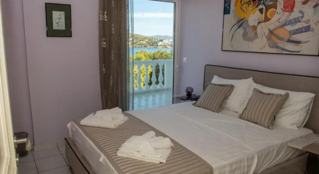 Вилла с видом на море Sounio Golden View Villas