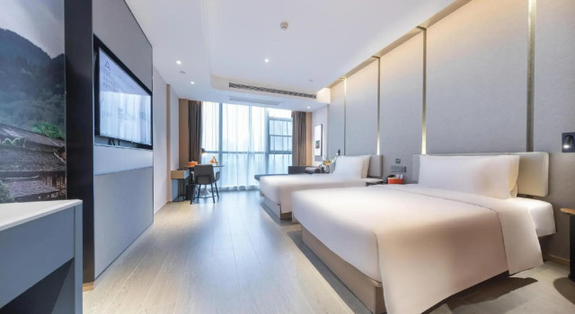 Atour Hotel, Meishan government affairs center, Book Hotel Hoteller i Meishan med pool, Swimmingpool