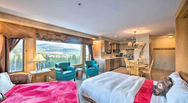 Big Sky Ski-in/ski-out Condo w/ Mountain Views!, Κράτηση Διαμέρισμα Big Sky Μοντάνα
