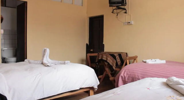Standardní Třílůžkový pokoj Hostal El Balcón Cusqueño