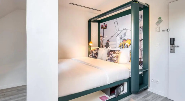 Двухместный номер B&B HOTEL Brussels Centre Louise