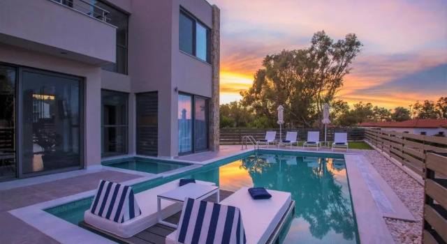 Вилла с 3 комнатами Ocean Private Villas - Pefkochori Halkidiki