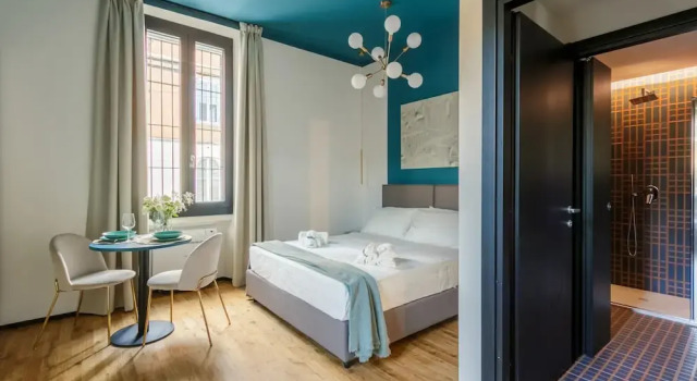 Bright Ground-floor Studio in Milan, Забронировать Апартаменты/квартира Милан Ломбардия, рядом с Аффори Чентро