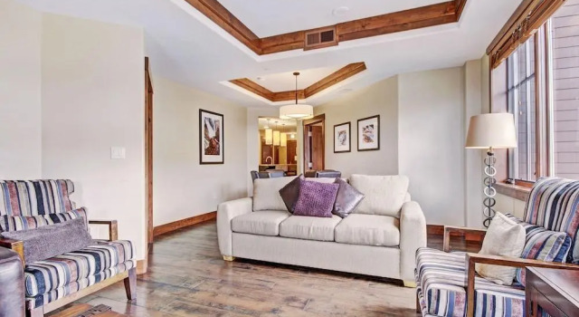 Luxury  At Base Of Peak 8, Steps From Winter Activities 2 Bedroom Condo by RedAwning