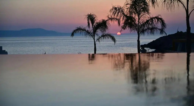 Четырёхместный полулюкс с видом на море Отель Kavos