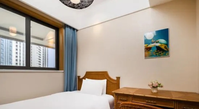 Люкс Luxury Maduo Oye Surfing Seaview Resort Homestay (Sunac Riyuewan Branch)