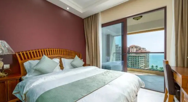 Люкс с 2 комнатами Highlights Holiday Seaview Apartment (Qionghai Boao Aaron Meeting Site)