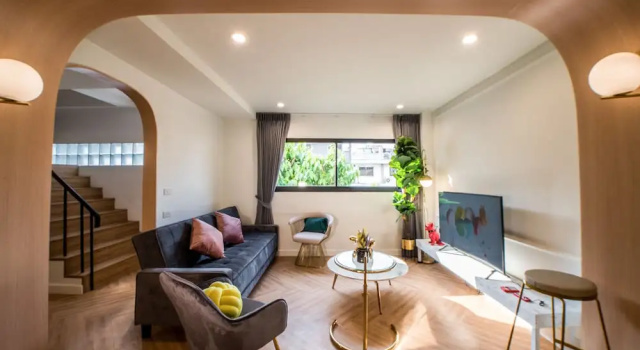 Номер Standard Дуплекс с 3 комнатами Theme Boutique Hotel Bangkok