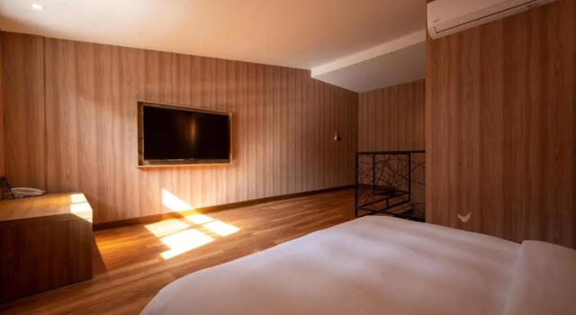 Двухместный номер Standard Дуплекс Yunoyado Onsen Hot Spring Hotel Deyang