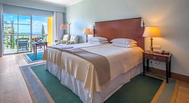 Двухместный номер Superior с балконом и с видом на сад Quinta Jardins do Lago