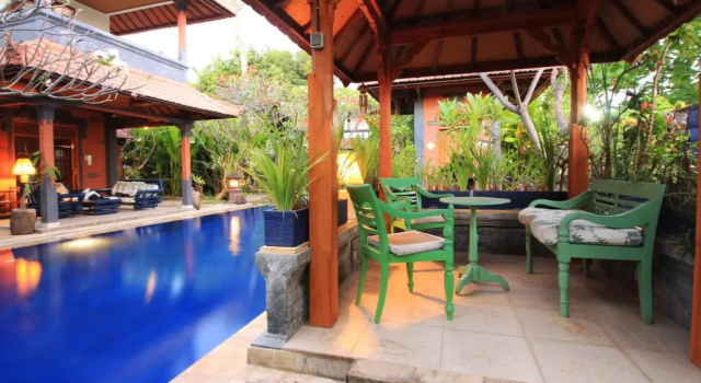 Villa Taman Ganesha, Rezervovat Vila Chaty v Bali, Chalupa