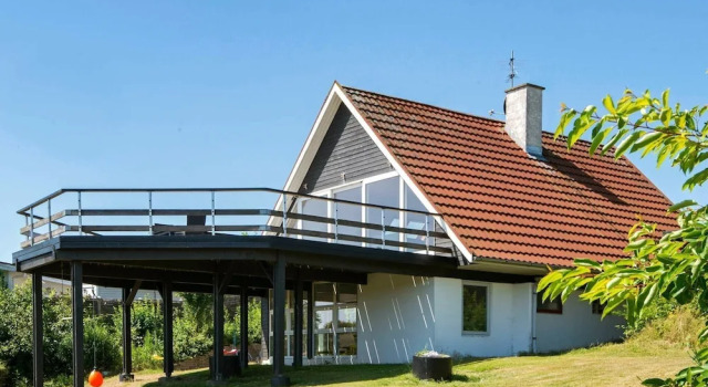 Spacious Holiday Home in Jutland With Terrace, Забронировать Дом для отпуска Эбельтофт 