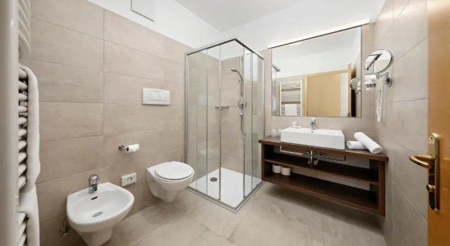 Двухместный номер Comfort с балконом Hotel Garni Herz