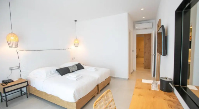 Семейный номер Deluxe с видом на море The George Hotel Mykonos
