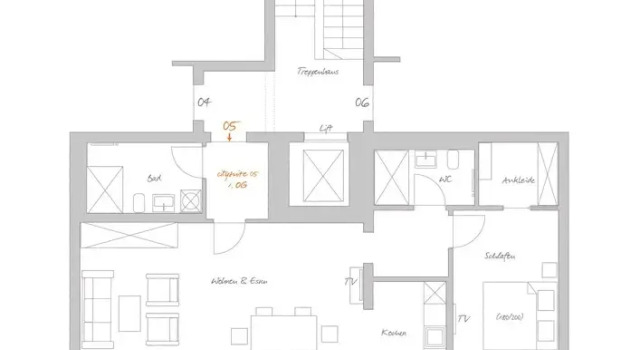 Люкс Comfort c 1 комнатой с балконом и с видом на горы City Suites Murnau