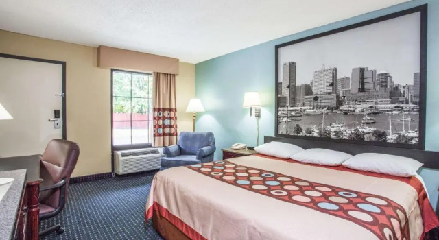 Номер Standard Super 8 by Wyndham Camp Springs/Andrews AFB DC Area