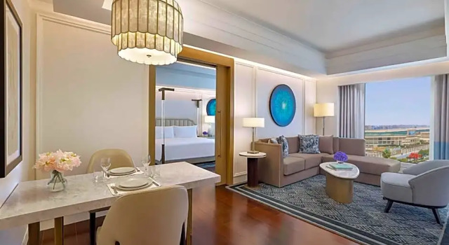Двухместный люкс Premier c 1 комнатой Отель Waldorf Astoria Cairo Heliopolis