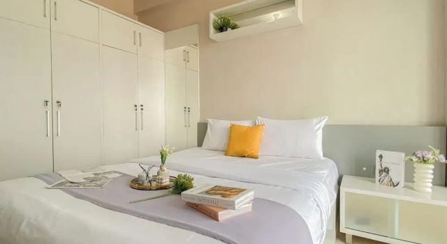 White Toned Studio At Apartment Taman Melati Margonda, Rezervovat Apartmán Depok West Java